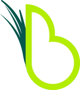Ballarat Lawn Mowing Logo - white